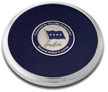 Park Avenue Coaster w/Die Struck Insert — view 2