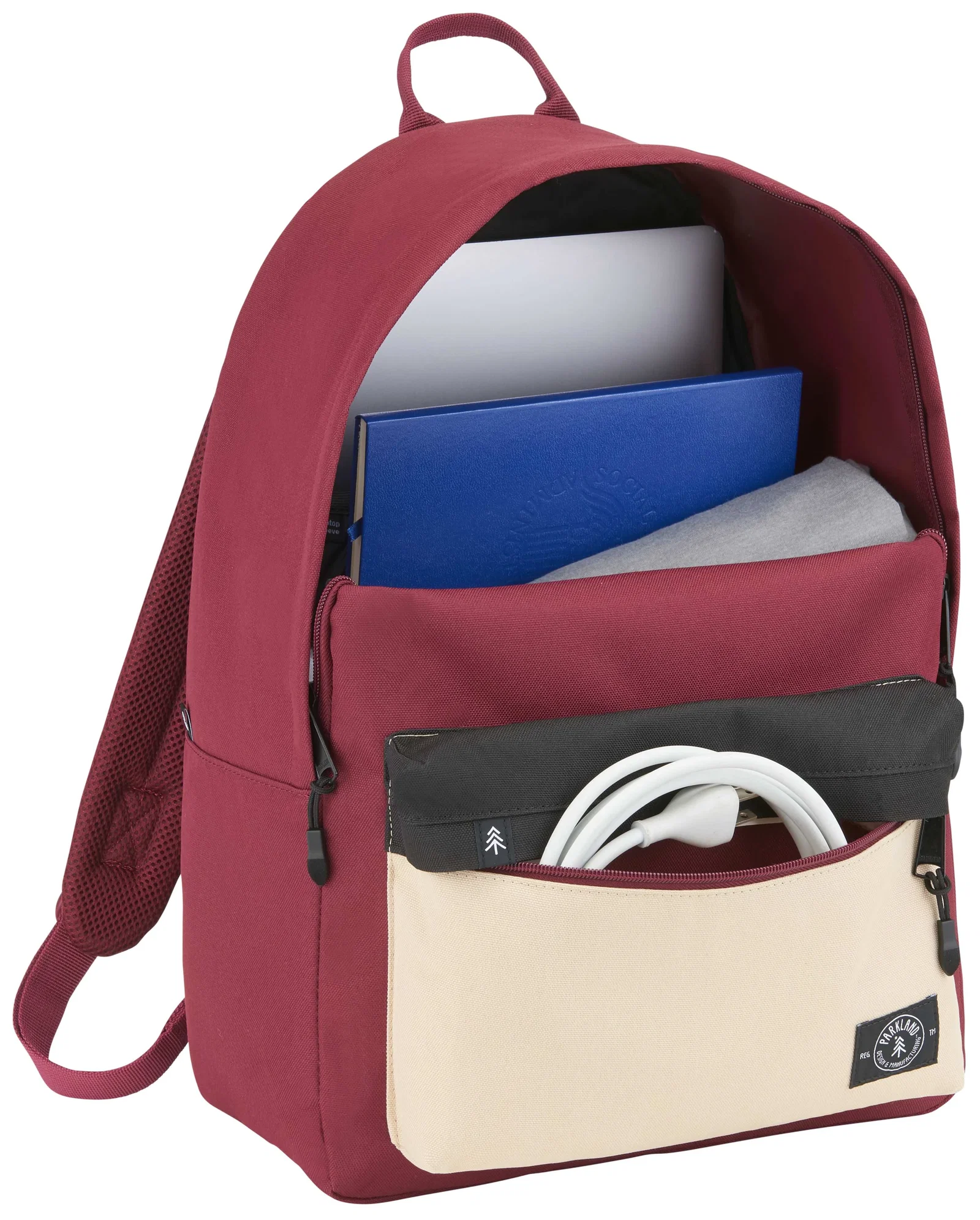 Custom Parkland Kingston Backpack - Recycled Material — view 10