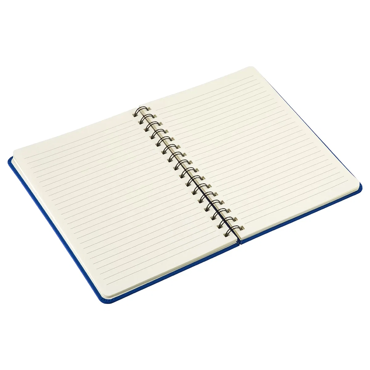 Close-up of the Parley Repreve notebook's textured hardcover