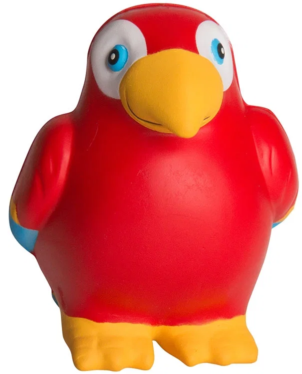 Custom Printed Parrot Stress Reliever — view 3