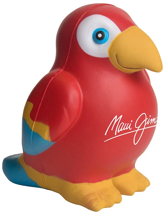 Custom Printed Parrot Stress Reliever — view 1