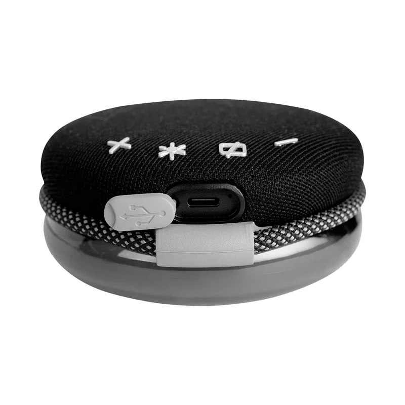 Palm-sized audio unit ready for parties and outdoor hangouts