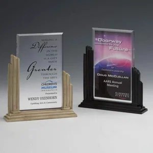 Stonecast Doorway Award With Floating Acrylic Window