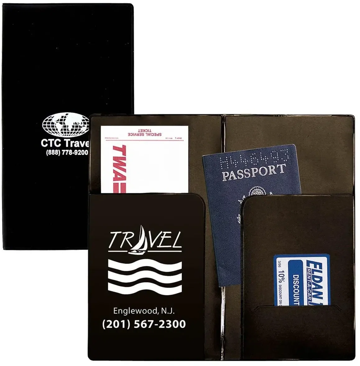 Custom Logo Passport Case — view 2
