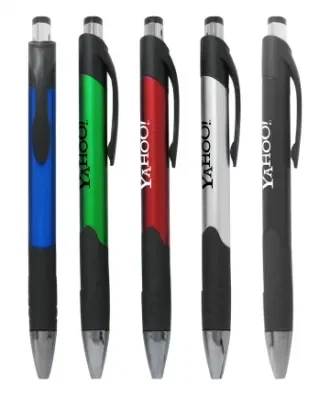 Pastel Wave Barrel Click Pen — view 2