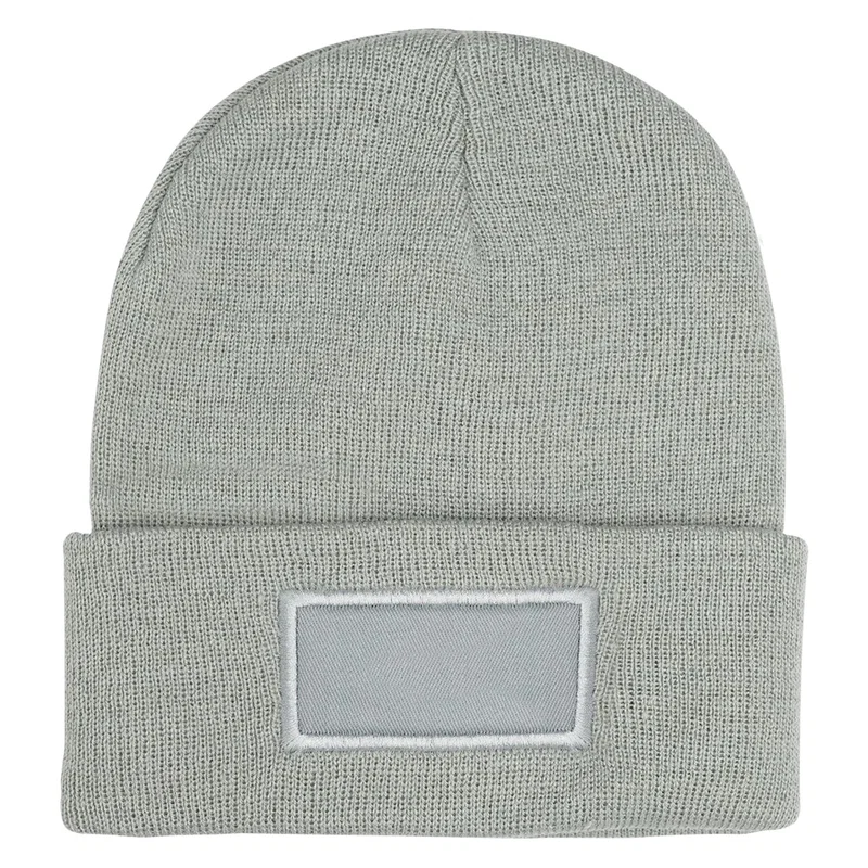 Patch rPET Knit Beanie With Cuff — view 14