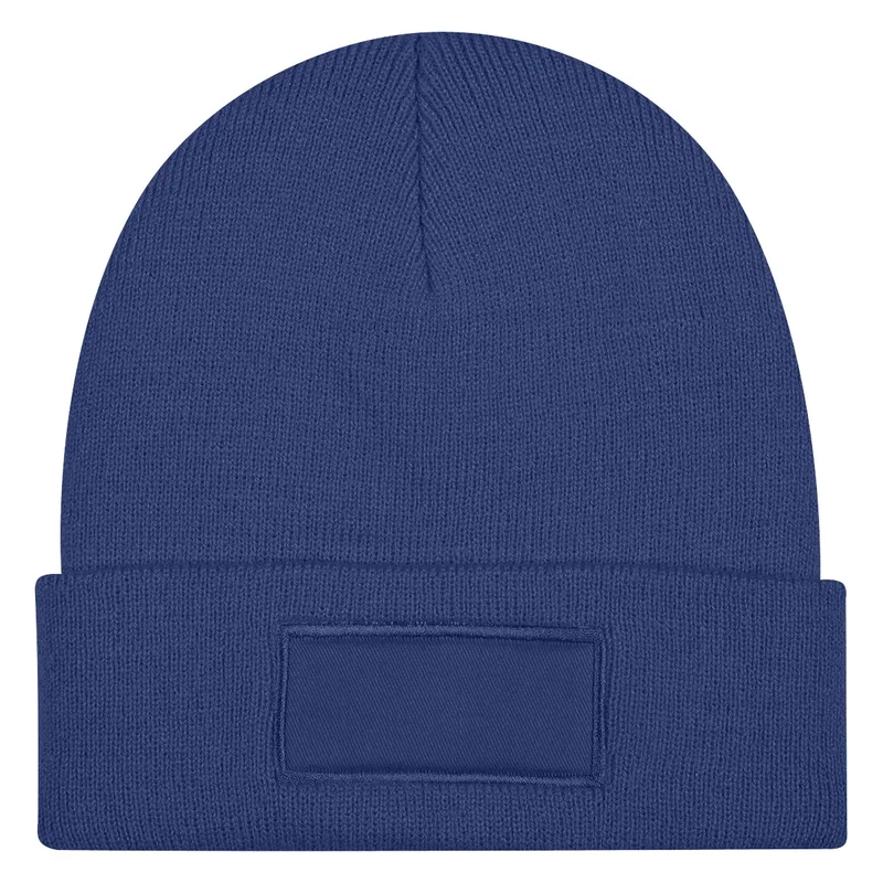 Patch rPET Knit Beanie With Cuff — view 16