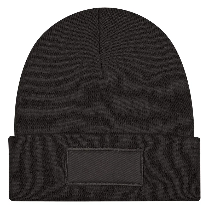 Patch rPET Knit Beanie With Cuff — view 19