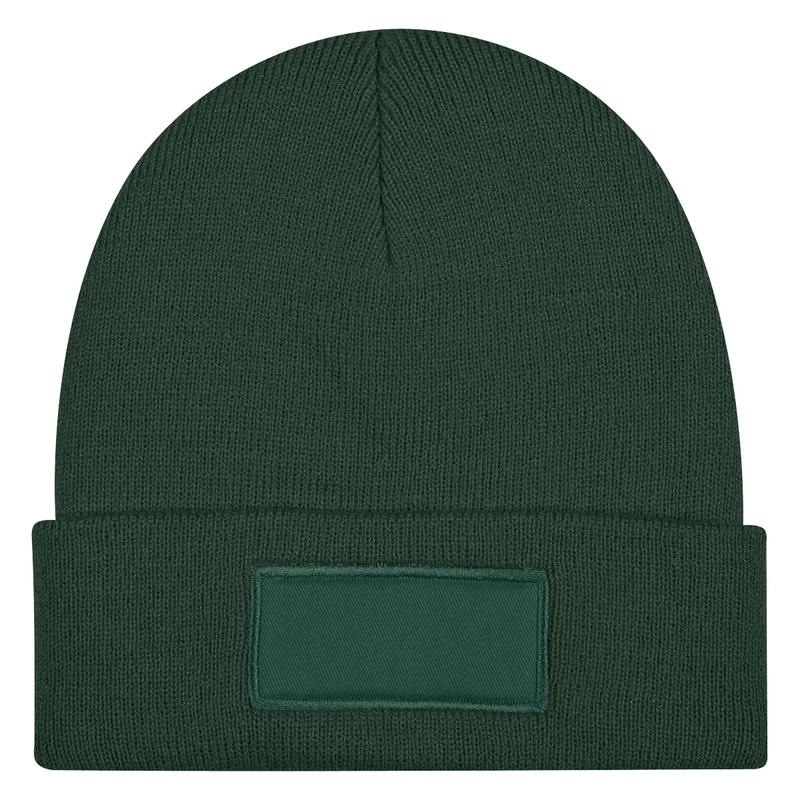 Patch rPET Knit Beanie With Cuff — view 20