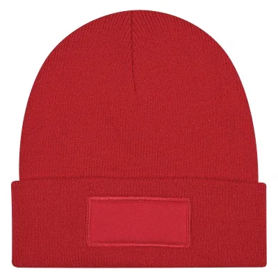 Patch rPET Knit Beanie With Cuff — view 5