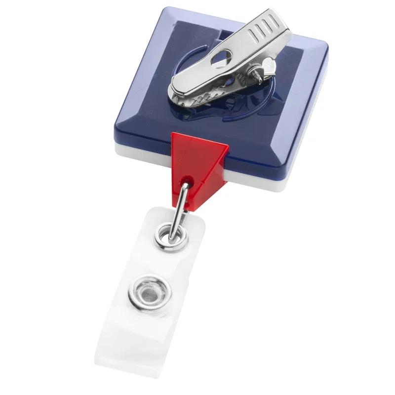 Patriot ID Badge Reel with 360º Swivel Alligator Clip (Available in 6 Shapes) — view 11