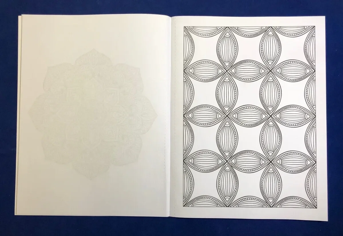 Patterns Coloring Book for Adults  — view 2