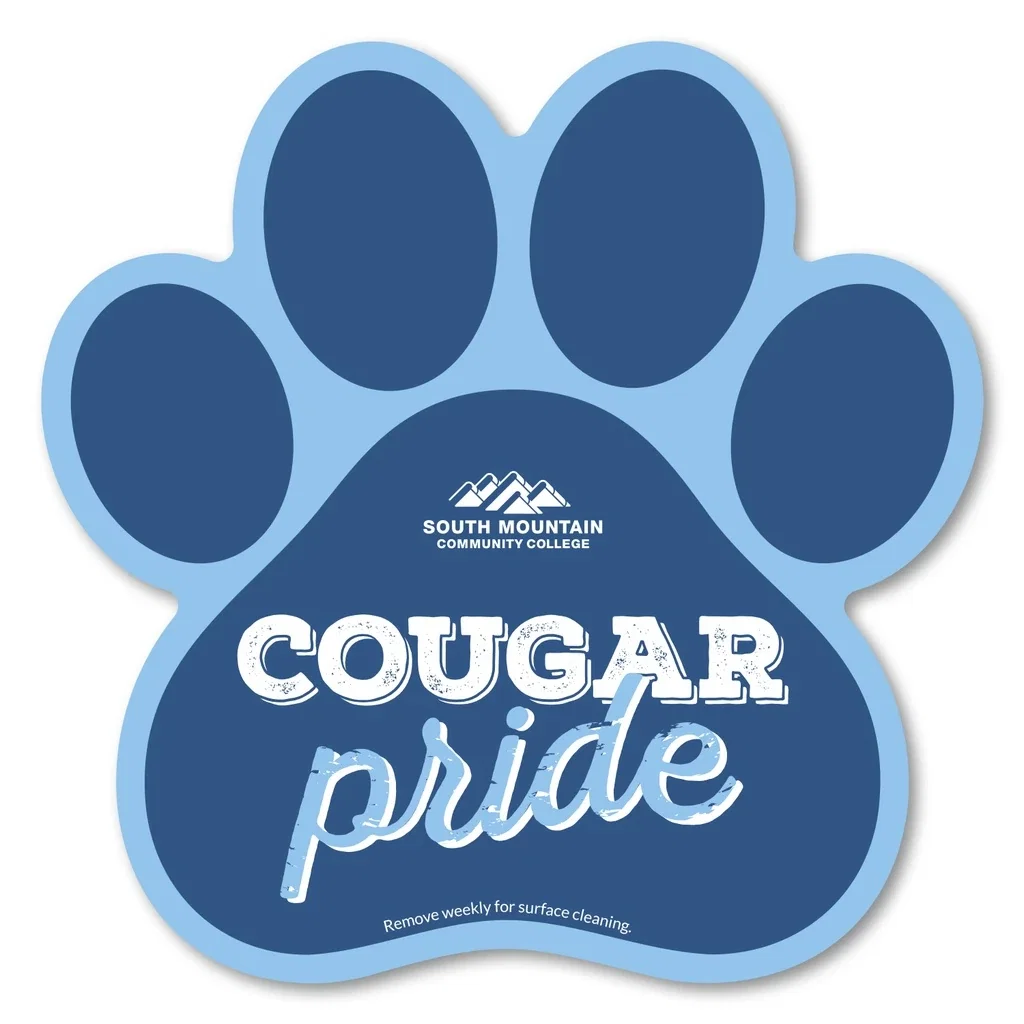 Paw Print Car Magnet 5.75 x 5.75