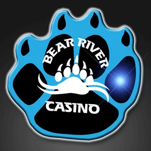 Paw Print Flashing Lapel Pins (Blue & White) — view 4