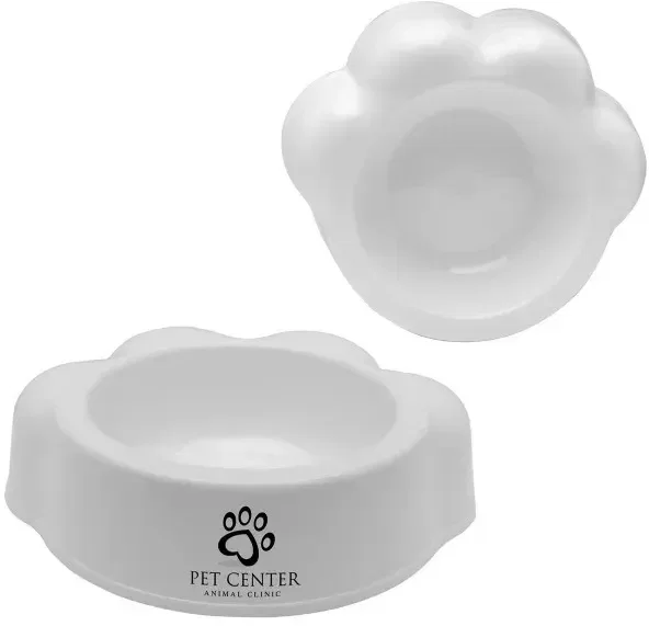 Custom Paw Shaped Pet Bowl — view 2
