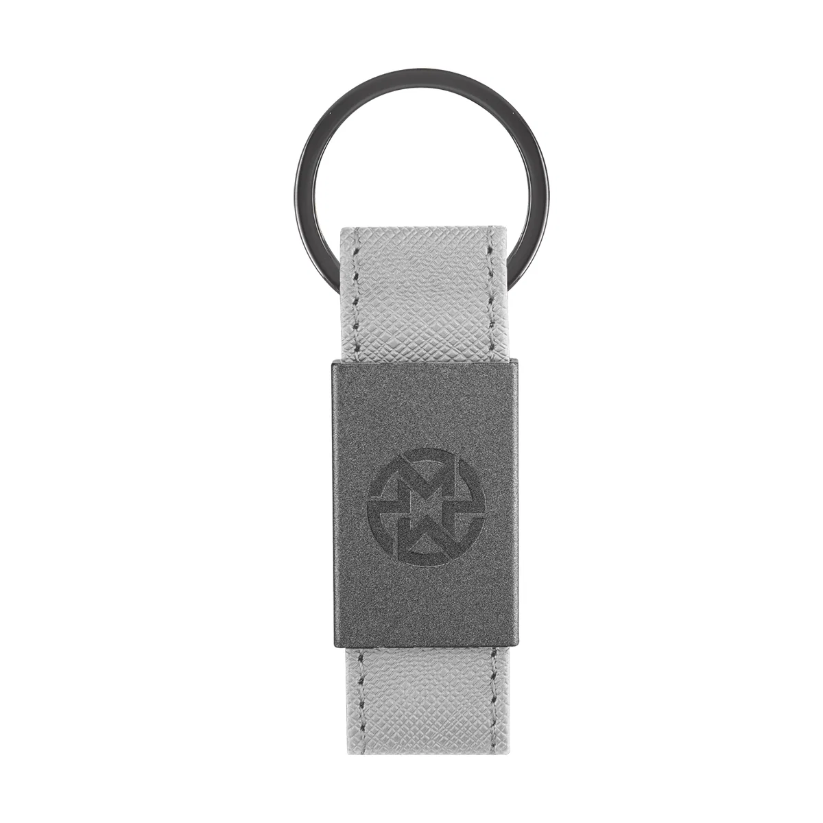 Rounded edge of the slim three-inch tag