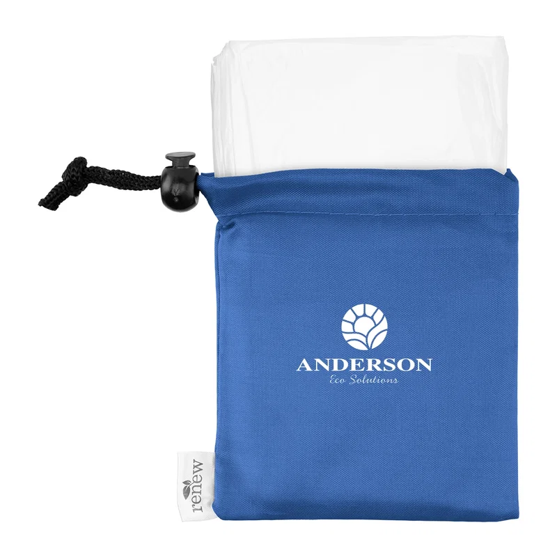 PE Poncho With rPET Pouch — view 4