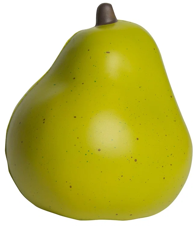 Custom Printed Pear Stress Reliever — view 5