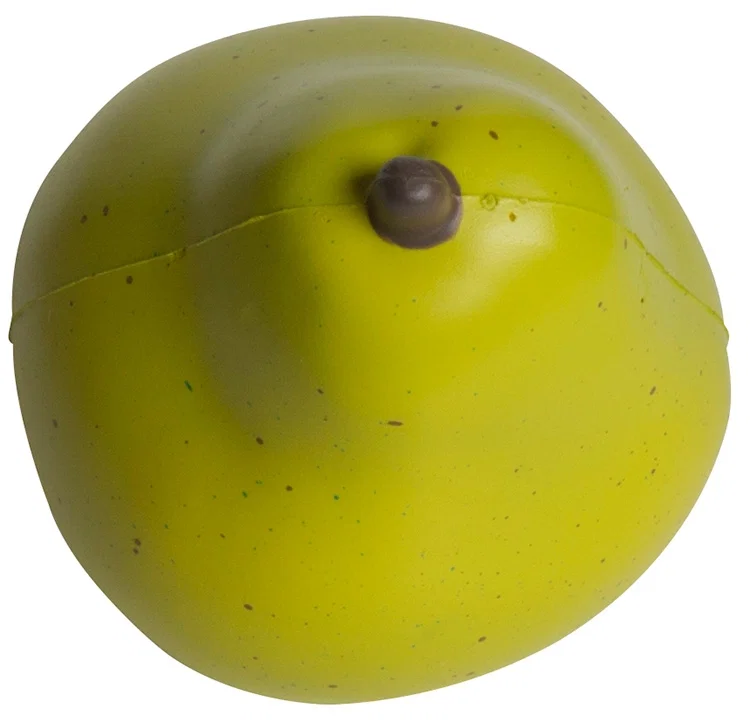 Custom Printed Pear Stress Reliever — view 7