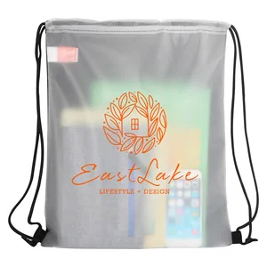 Pearl Soft-Touch Drawstring Bag
