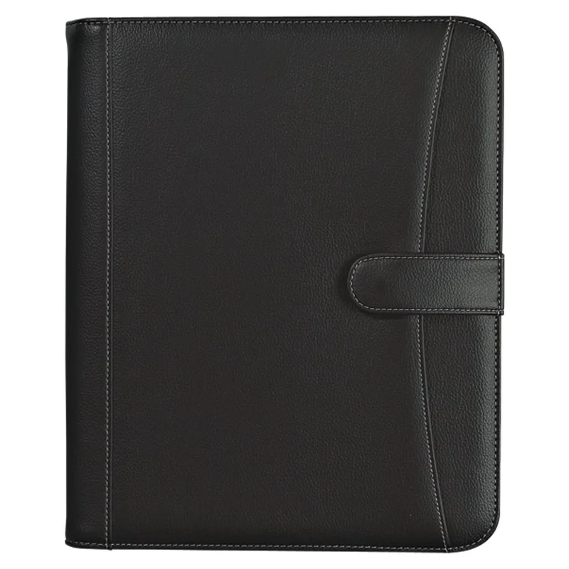 Pebble Grain Zippered Portfolio w/ Calculator — view 4