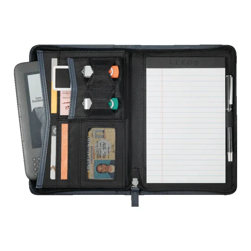 Pedova™ Jr. Zippered Padfolio with FSC® Mix Paper — view 6