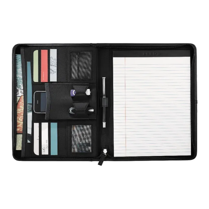 Pedova™ Zippered UltraHyde Padfolio with FSC® Mix Paper — view 2