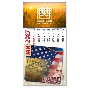 Custom Americana Calendar Pad - Peel-N-Stick®