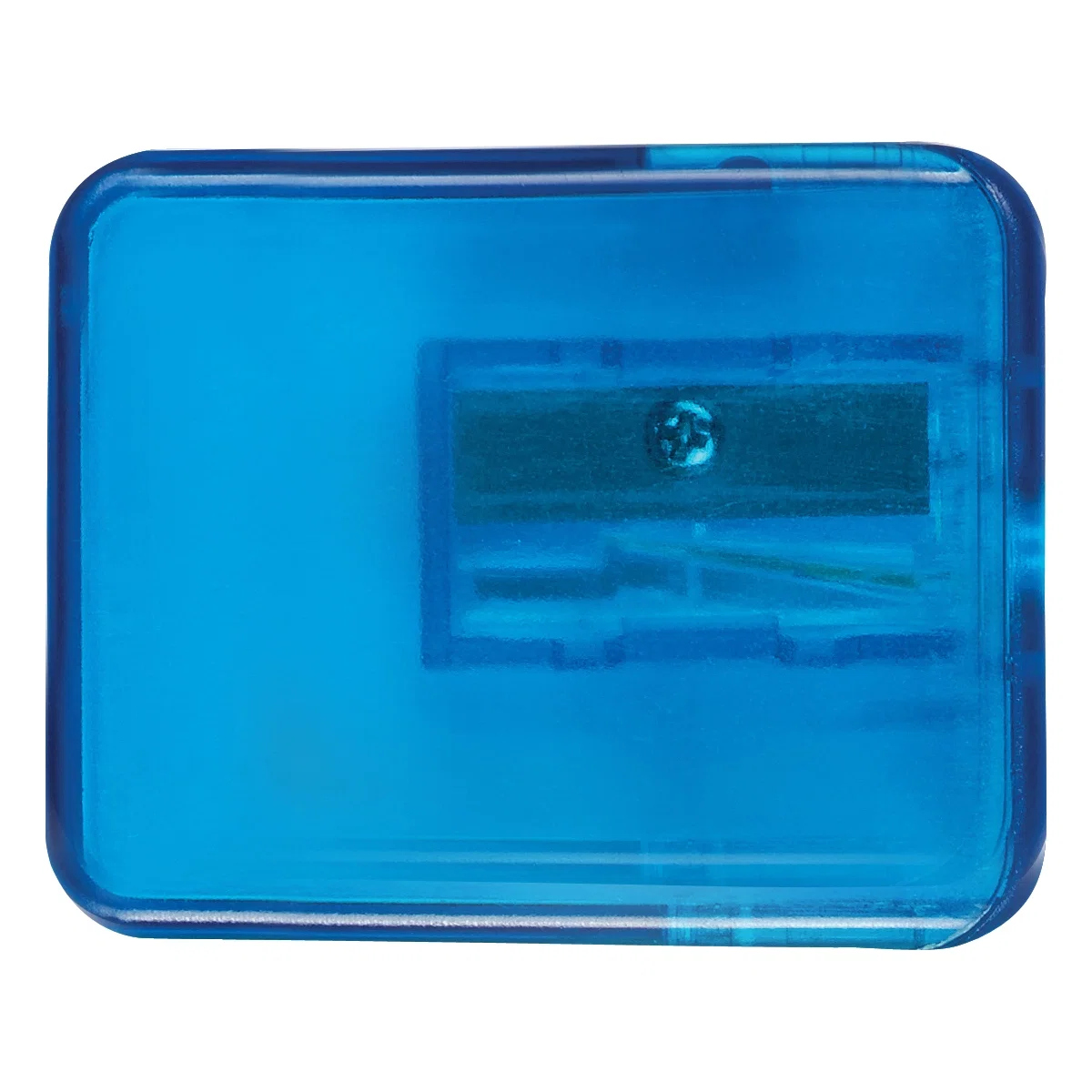 Angled view of the blade opening on the front