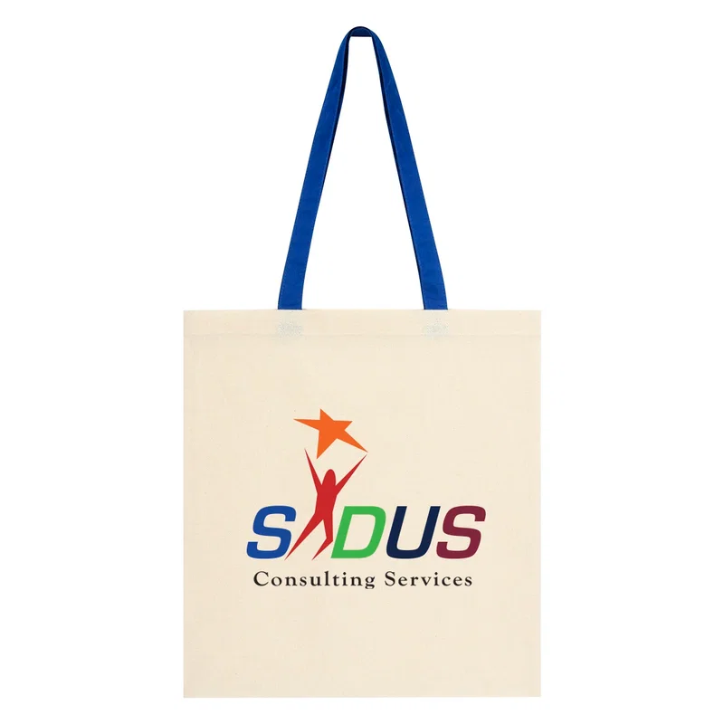 Penny Wise Cotton Canvas Tote Bag — view 10