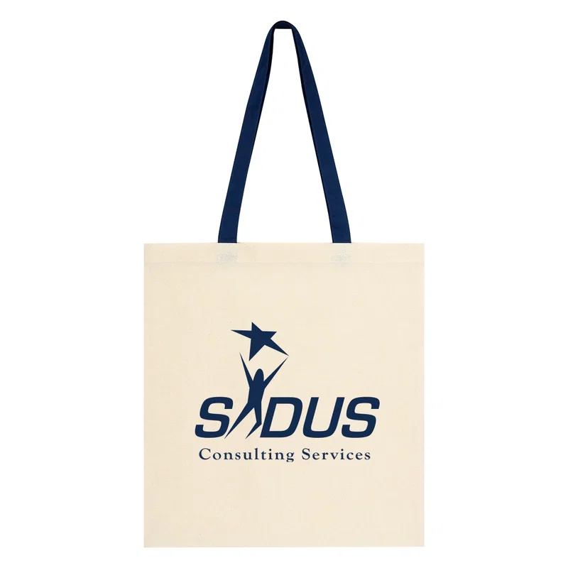 Penny Wise Cotton Canvas Tote Bag — view 5