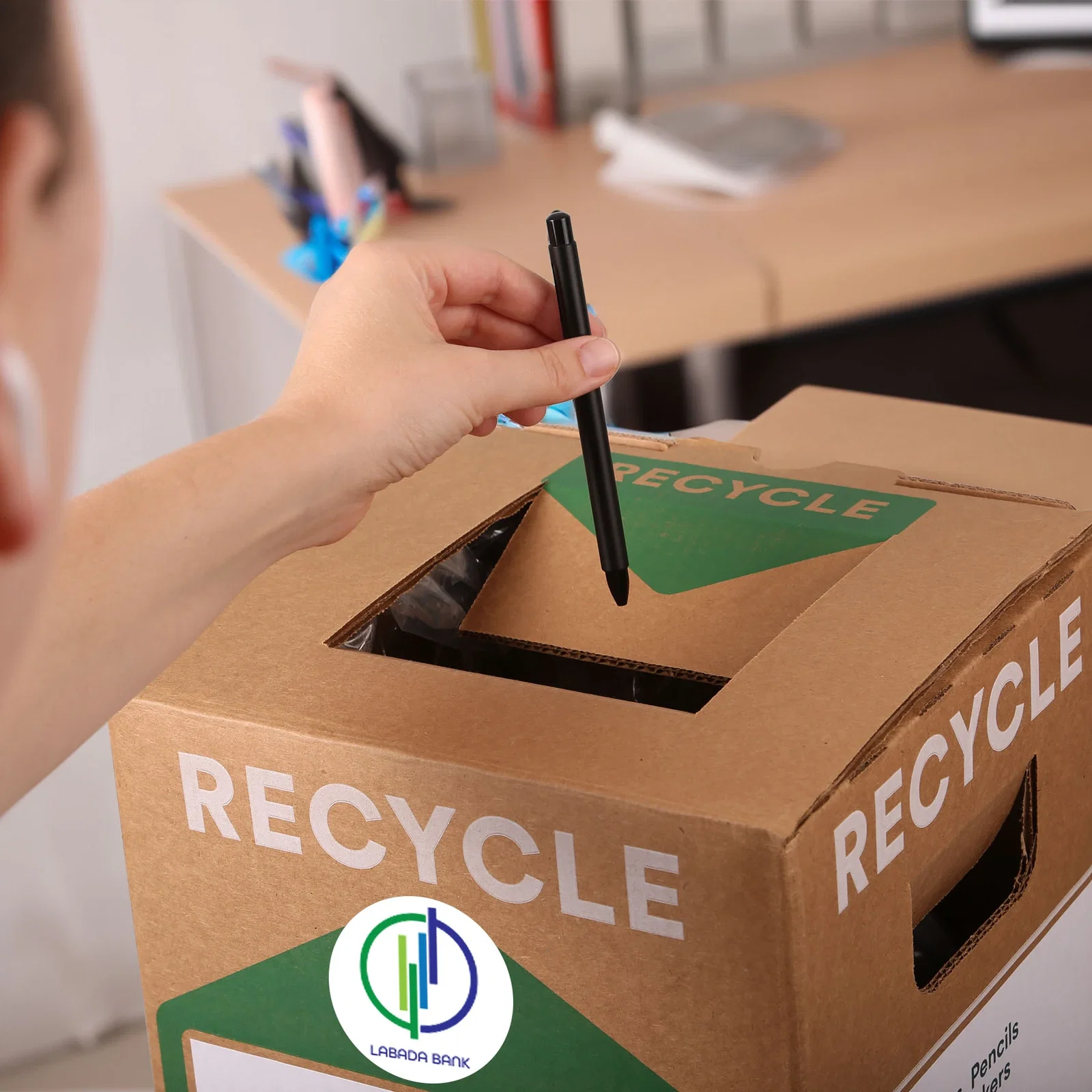 Pens, Pencils & Markers Zero Waste Box — view 2