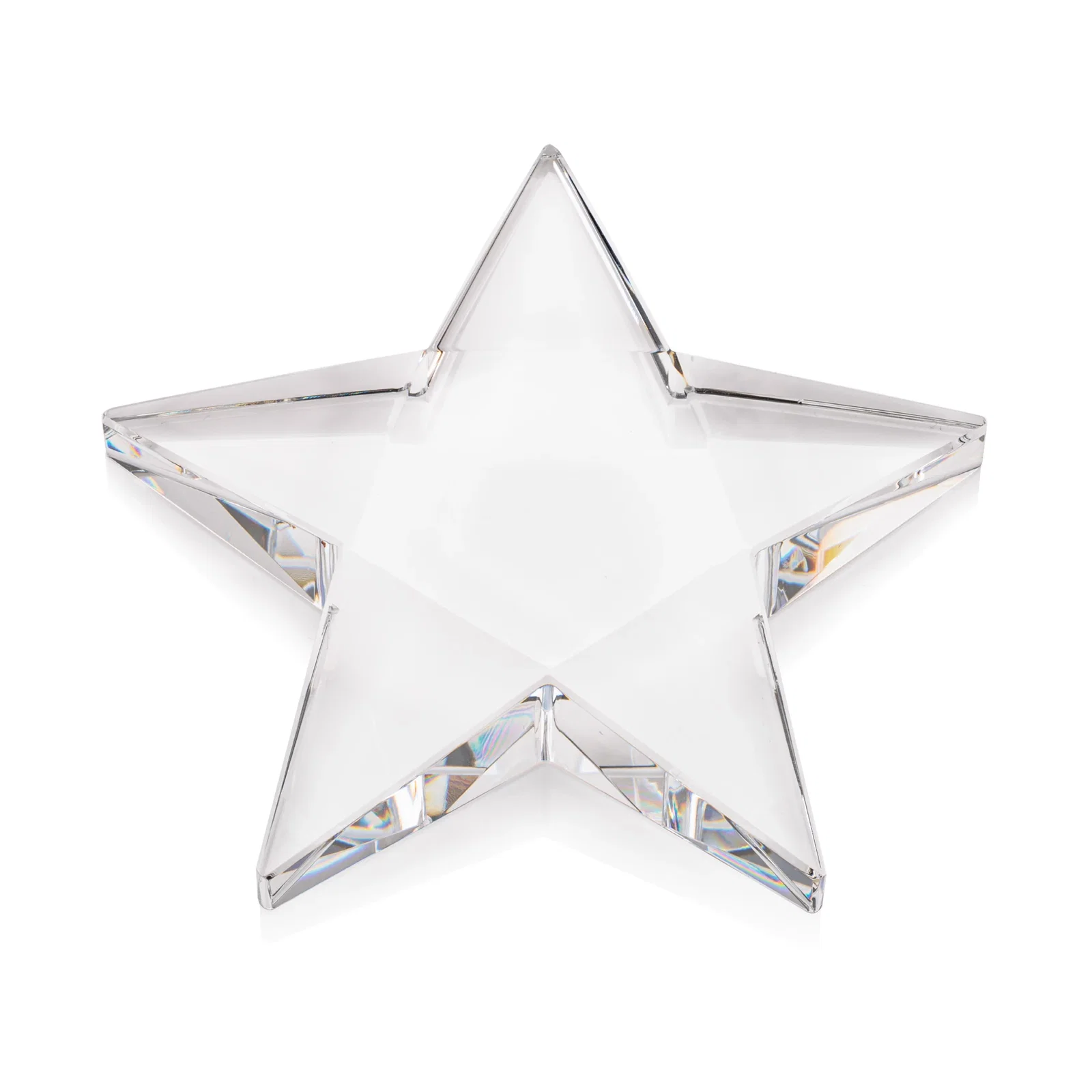 Pentagon Star Paperweight — view 5