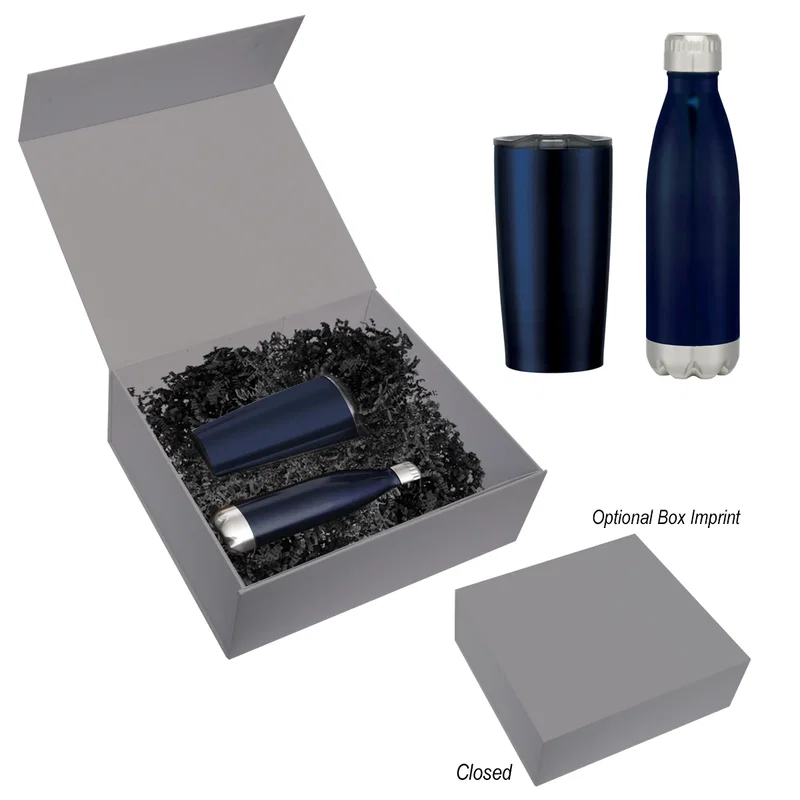 White tumbler photographed straight on against a plain backdrop