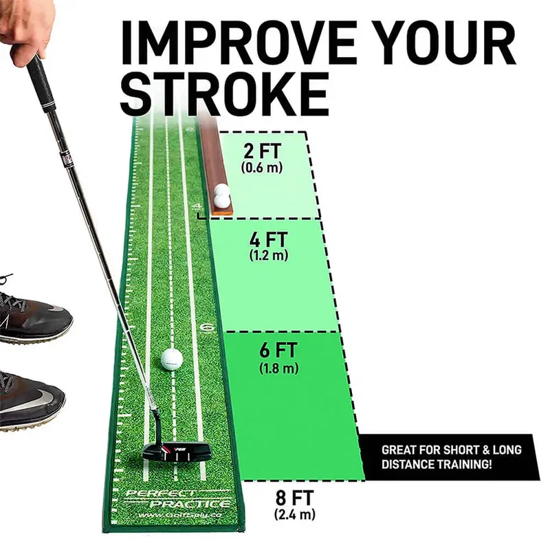 Perfect Practice Putting Mat Compact Edition - 8' FT — view 10