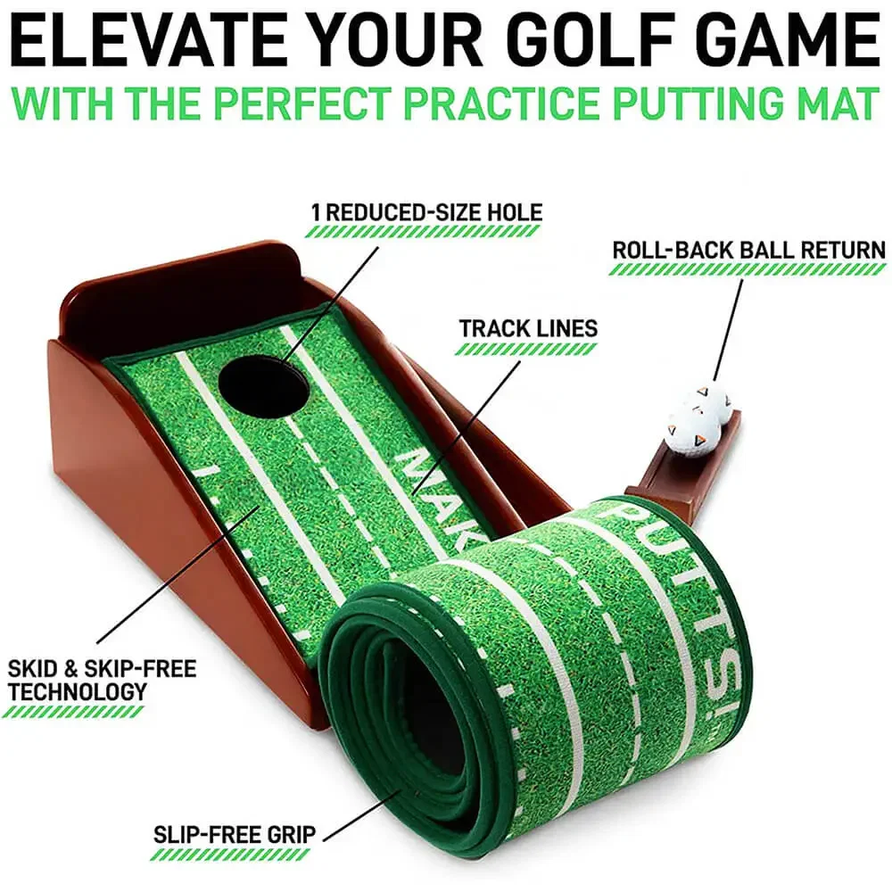 Perfect Practice Putting Mat Compact Edition - 8' FT — view 2