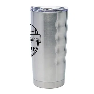 Grip 20 Oz Stainless Vacuum Tumbler, 3.62" x 7.25" x 3.38", Full-Color Imprint