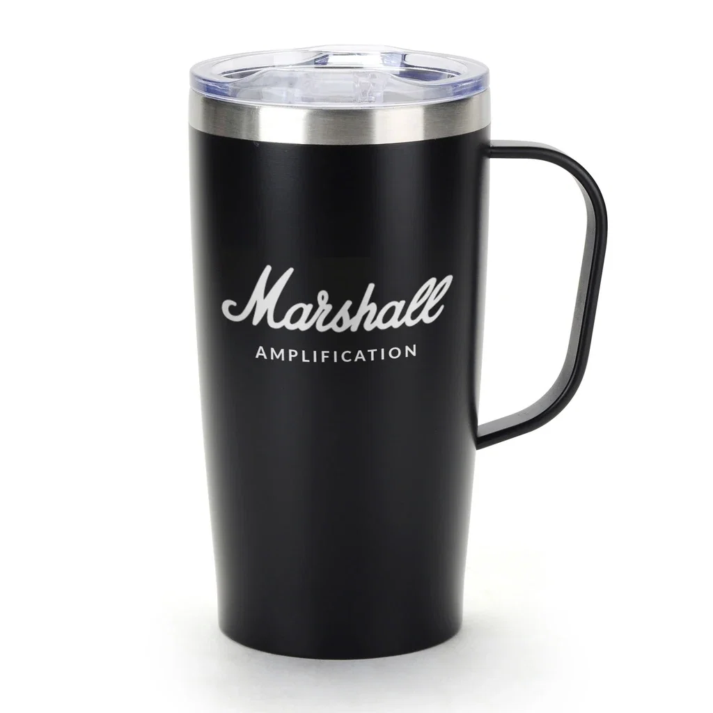 Perfect Temp 20 oz Stainless Steel Vacuum Mug — Black — view 4