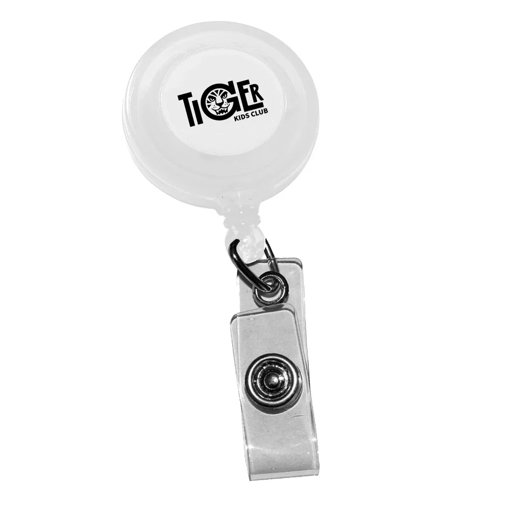 Logo Perfect Value Badge Holder — White — view 2