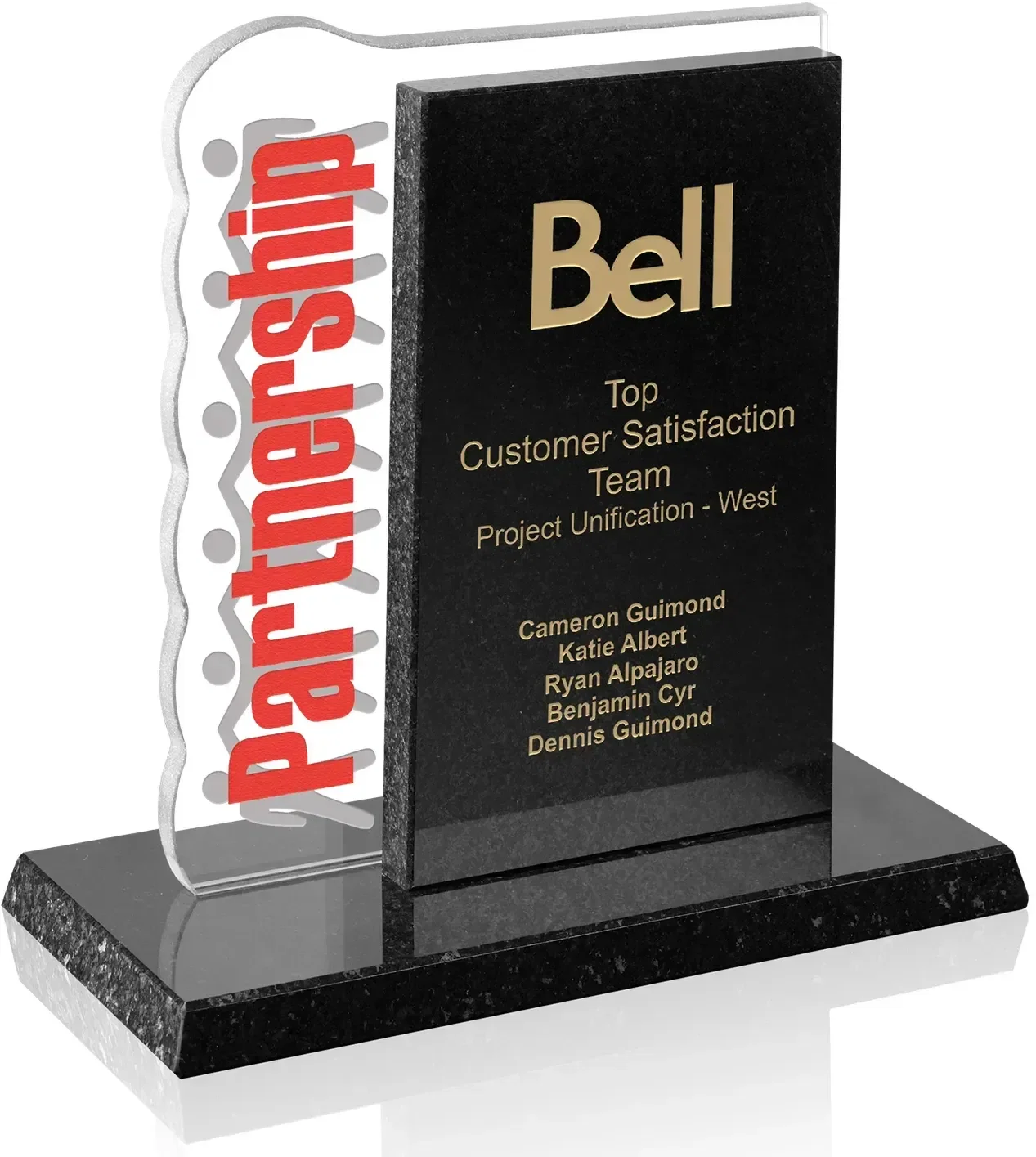 Perseverance Award Starfire/Granite — view 4