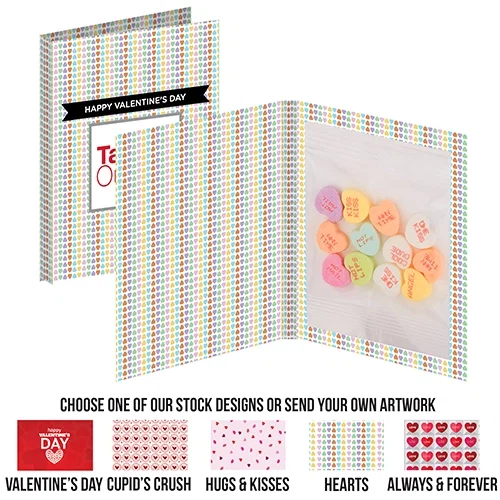 Personalized Conversation Heart Treat Card — view 3