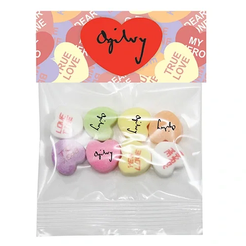 Personalized Conversation Hearts Bag — view 2