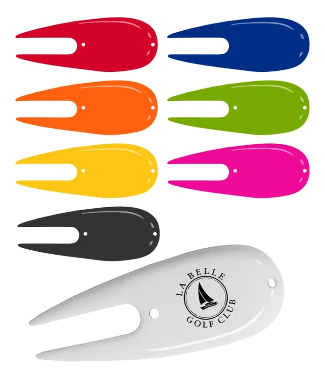 Personalized Golf Divot Repair Tool with Ball Marker — view 1