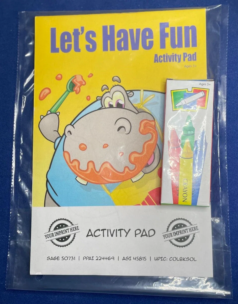 Personalized Let’s Have Fun Children’s Activity Pad