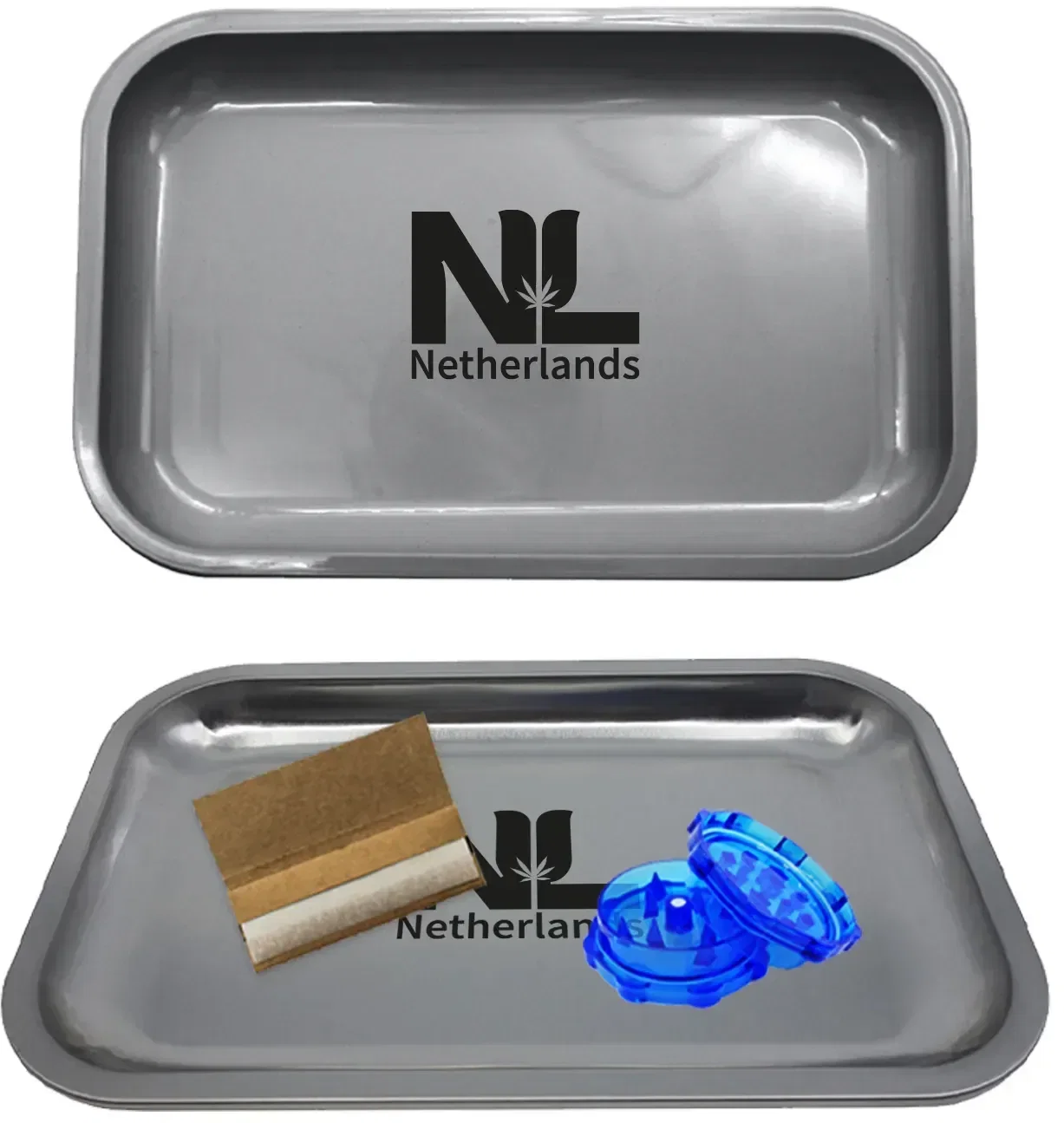 Personalized Metal Tray - 10" — view 2