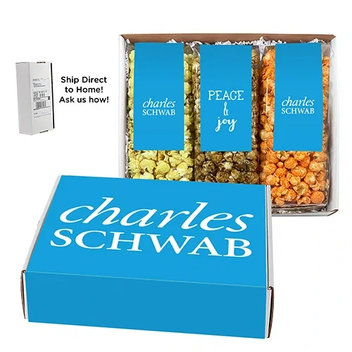 Personalized Popcorn Trio Gift Box — view 2