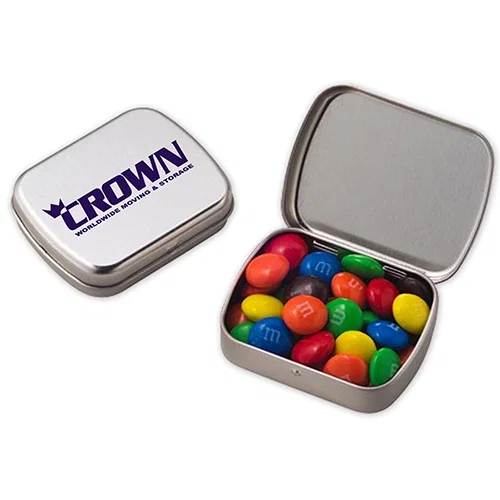 Petite Rectangular Hinged Tin Box — view 11