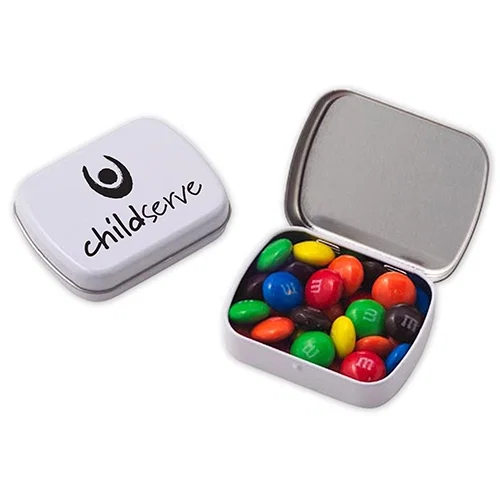 Petite Rectangular Hinged Tin Box — view 12