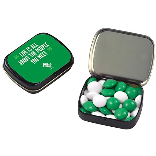 Petite Rectangular Hinged Tin Box — view 16