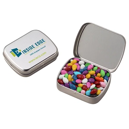 Petite Rectangular Hinged Tin Box — view 20